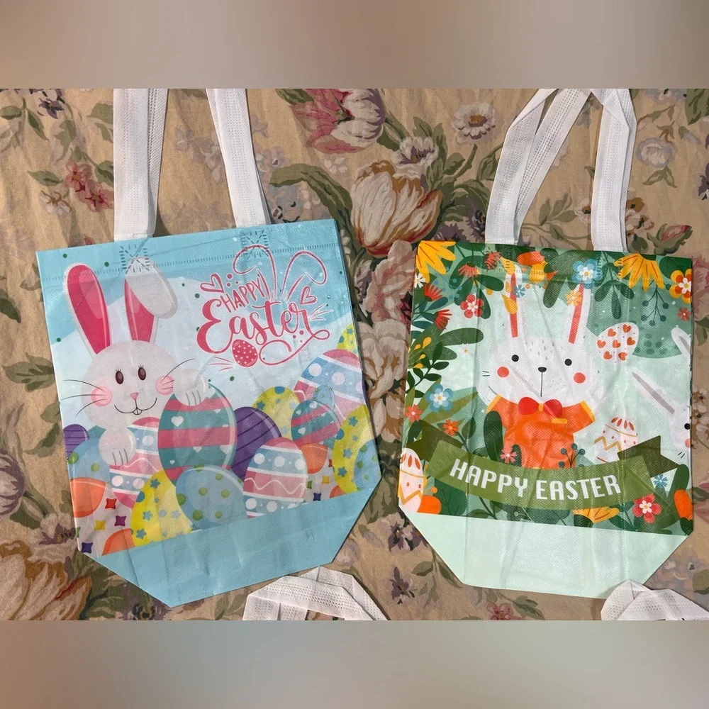 Easter bags 6 reusable
